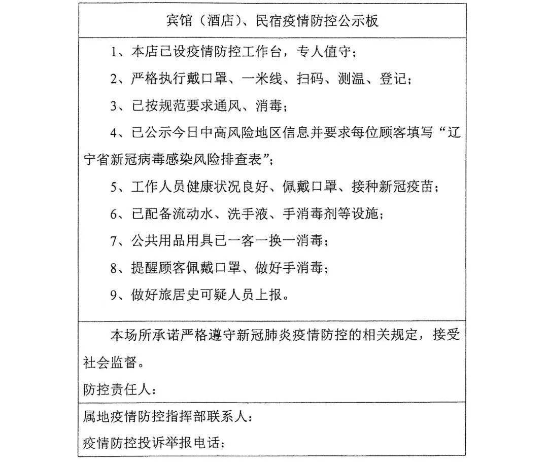 辽宁省疫情防控指南概览