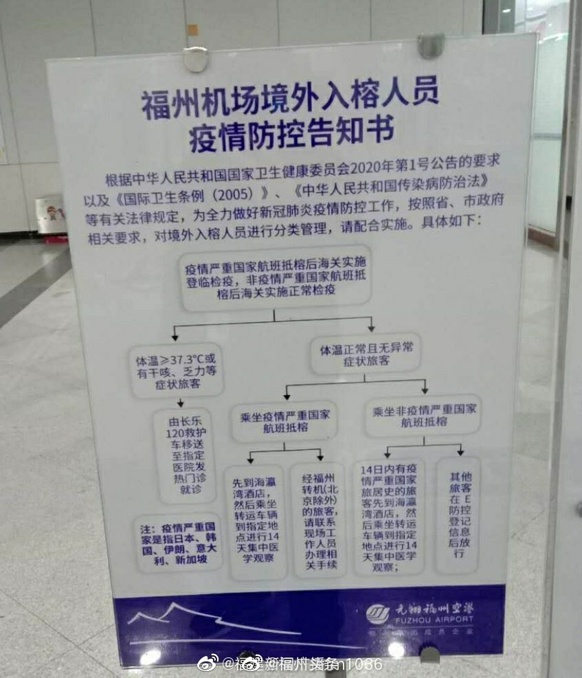 福州对广东来榕人员的防疫策略与实施规定