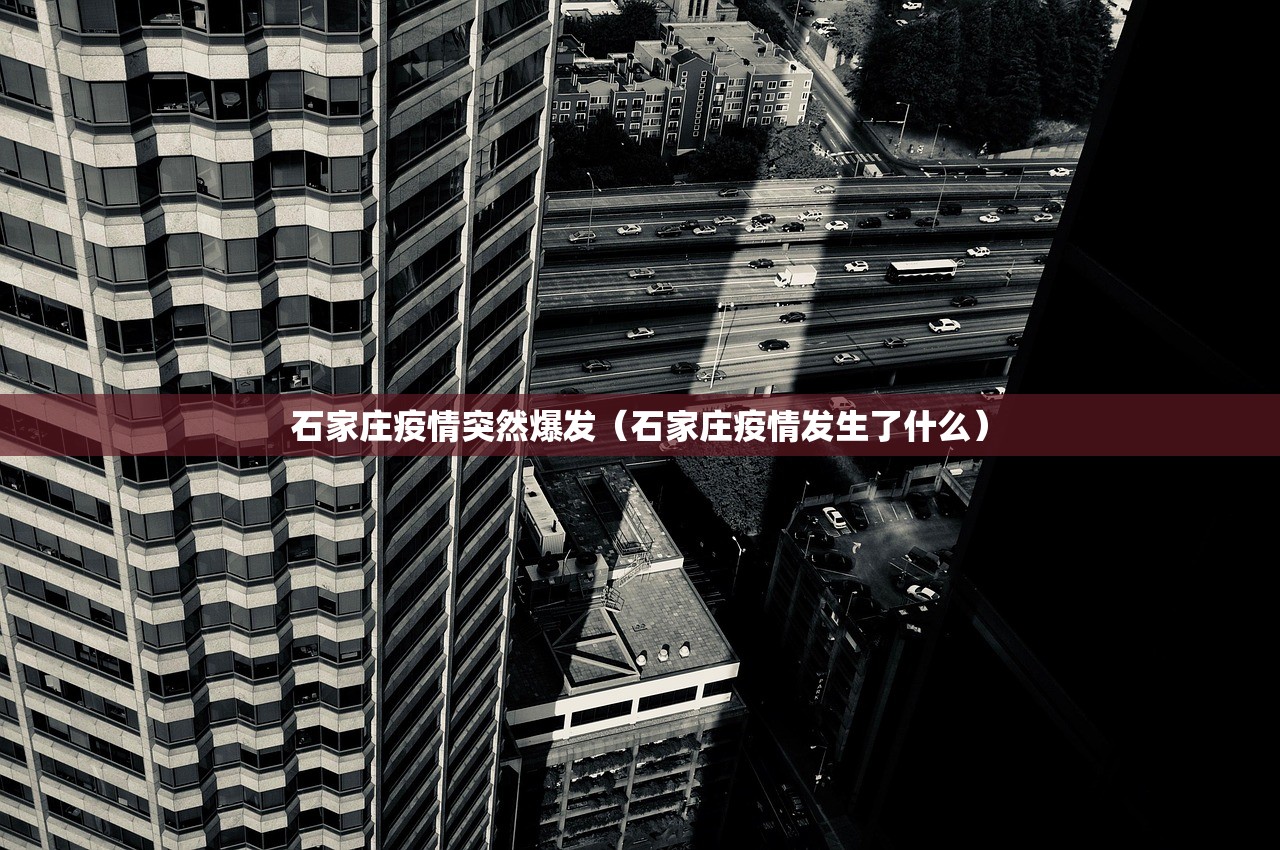 石家庄疫情突然爆发（石家庄疫情发生了什么）