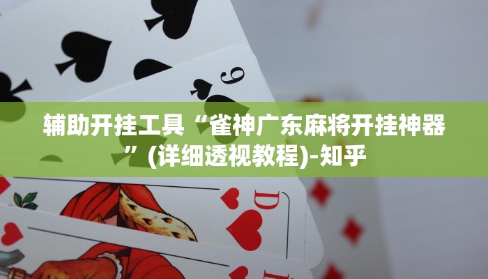 辅助开挂工具“雀神广东麻将开挂神器”(详细透视教程)-知乎