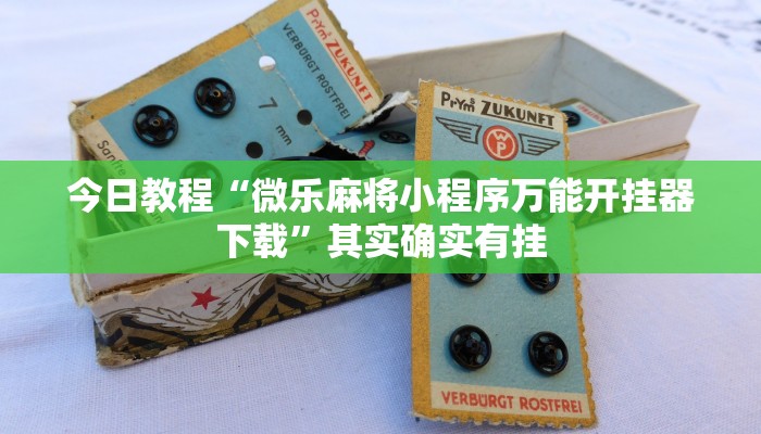 今日教程“微乐麻将小程序万能开挂器下载”其实确实有挂