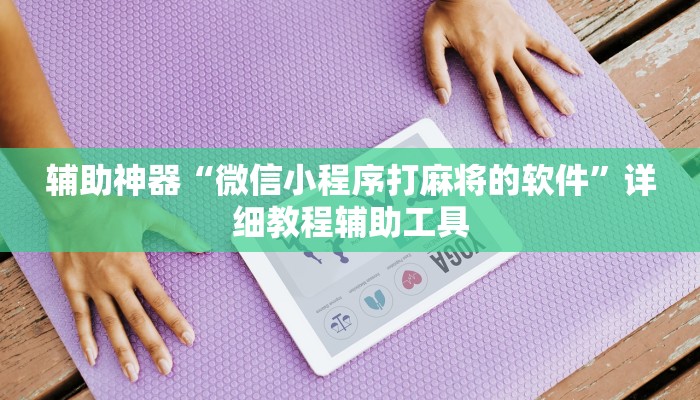 辅助神器“微信小程序打麻将的软件”详细教程辅助工具