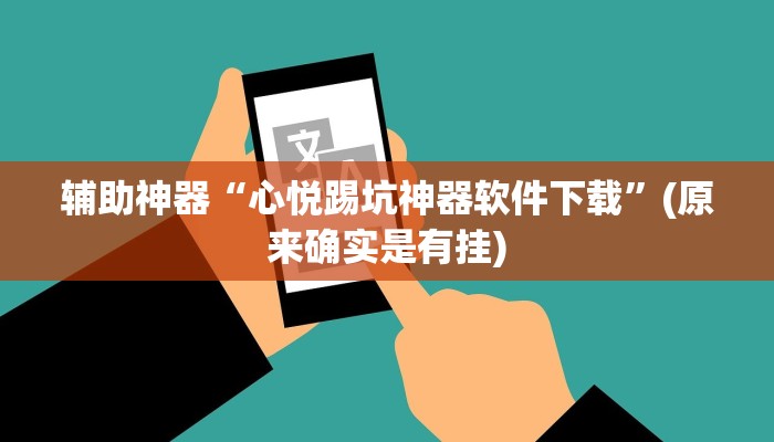 辅助神器“心悦踢坑神器软件下载”(原来确实是有挂)