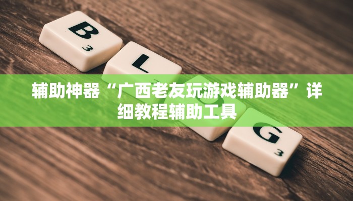 辅助神器“广西老友玩游戏辅助器”详细教程辅助工具