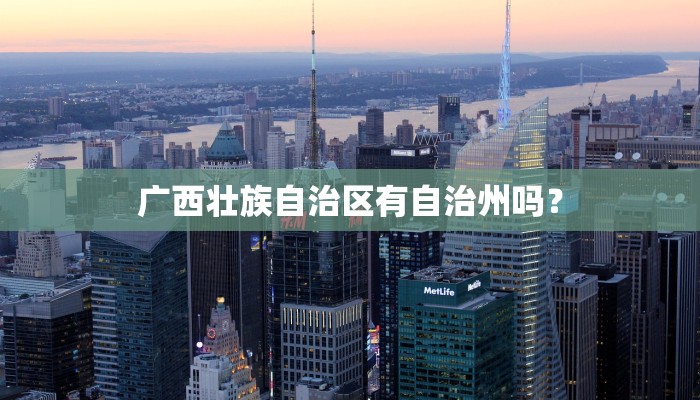 广西壮族自治区有自治州吗？