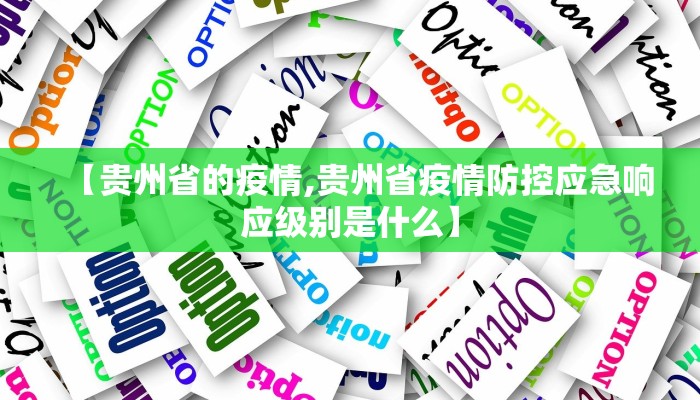【贵州省的疫情,贵州省疫情防控应急响应级别是什么】