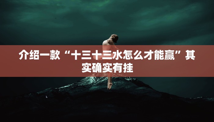介绍一款“十三十三水怎么才能赢”其实确实有挂