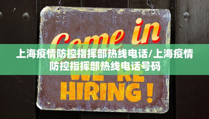 上海疫情防控指挥部热线电话/上海疫情防控指挥部热线电话号码