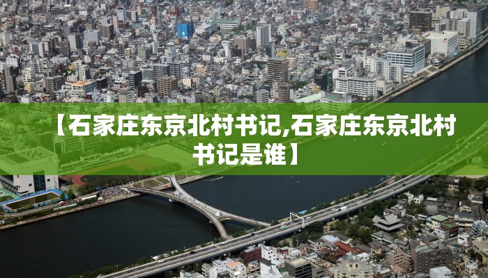 【石家庄东京北村书记,石家庄东京北村书记是谁】